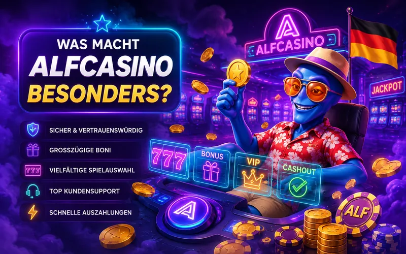 AlfCasino Plattform und Spielbibliothek